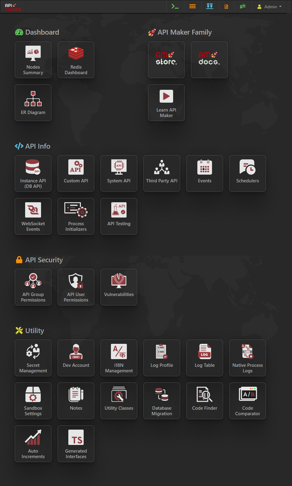 API Maker Dashboard