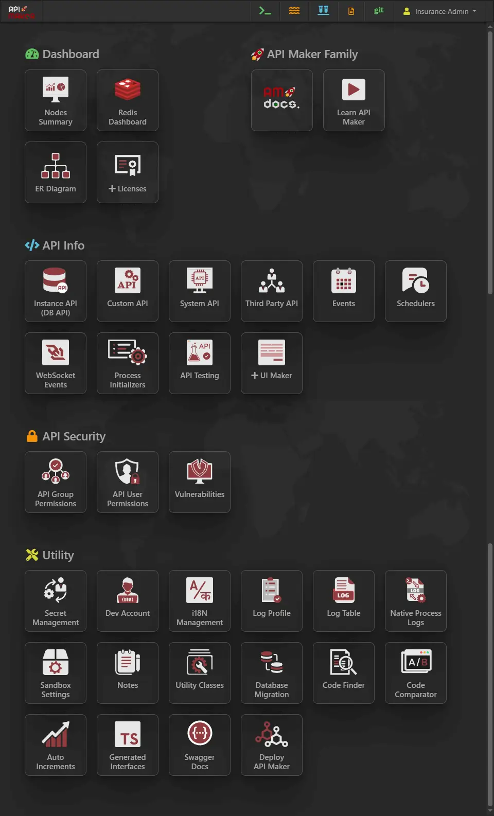 API Maker Dashboard